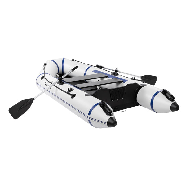 Camping Survivals 10ft PVC 330kg Water Adult Assault Boat Off-White