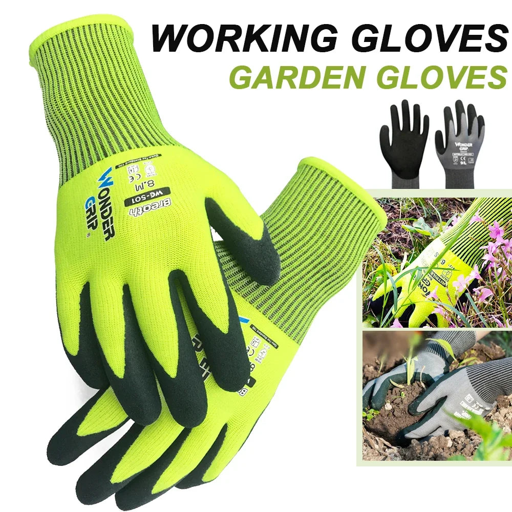Garden Nitrile Gloves Latex Cleaning Food Gloves Universal Household Garden Cleaning Gloves Home Cleaning Rubber Glove